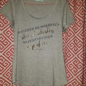 Maurices t shirt,  grey, size medium